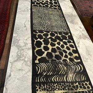 Saldarini silk scarf, 14 x 60"